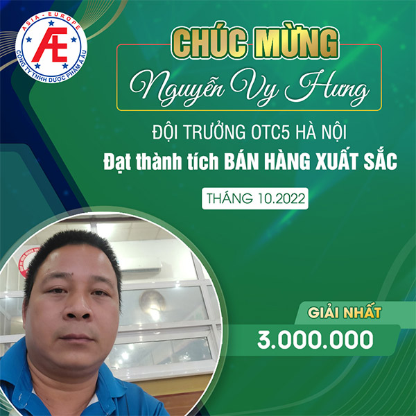 Vinh danh: Đội trưởng OTC 5 Hà Nội - Anh Nguyễn Vy Hưng